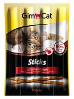 تصویر استیک تشویقی بوقلمون Gimcat - بسته 4 عددی