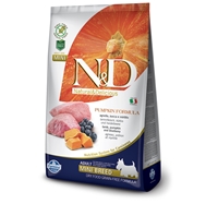 تصویر غذای خشک N&D بدون غلات مخصوص سگ بالغ نژاد کوچک حاوی گوشت بره، کدو حلوایی و بلوبری - 800 گرم MINI
