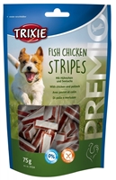 تصویر غذای تشویقی سگ Trixie مدل Fish Chicken Strip با طعم مرغ و ماهی پولوک