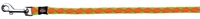 تصویر بند قلاده Trixie 1 متری مدل Cavo رنگ فسفری و نارنجی با قطر 18 میلی متری