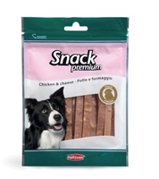 تصویر غذای تشویقی سگ با طعم مرغ و پنیر Snack Premium