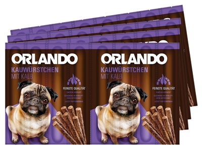 تصویر اسنک تشویقی سگ Orlando با طعم ژامبون گوساله - 88 گرمی