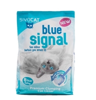تصویر خاک گربه Sivocat مدل Blue Signal معطر-6.800 کیلو گرمی