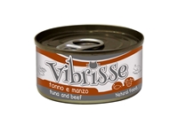 تصویر کنسرو ماهی تن و گوشت گاو Vibrisse