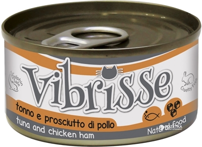 تصویر کنسرو ماهی تن و  ژامبون مرغ Vibrisse