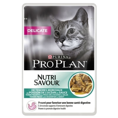 تصویر پوچ ProPlan مخصوص گربه بدغذای بالغ - 85 گرم