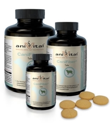 تصویر قرص مکمل برای کاهش وزن سگ AniVital مدل Cani Fiber - 140 گرم
