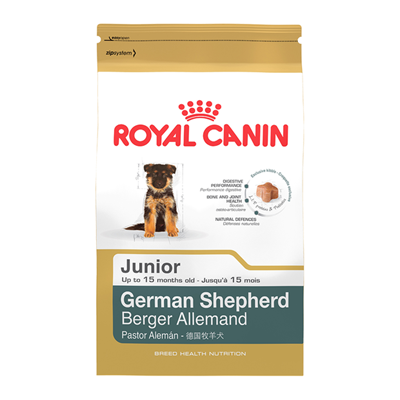 تصویر غذای خشک Royal canin مخصوص نژاد German Shepherd تا 15 ماه 12 کیلوگرمی