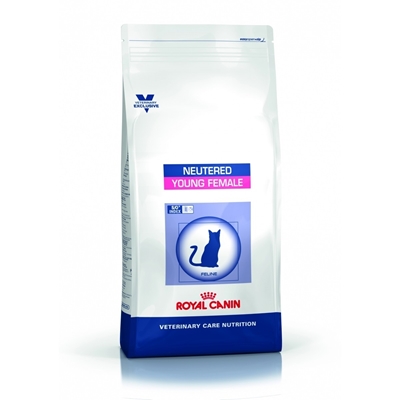 تصویر غذای خشک Royal canin مدل NEUTERER YOUNG FEMALE مخصوص گربه ماده عقیم شده تا 7 سال - 1.5 کیلوگرمی