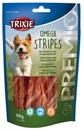 تصویر غذای تشویقی سگ Trixie مدل Omege Stripes با طعم مرغ