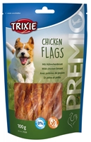 تصویر غذای تشویقی سگ Trixie مدل Chicken Flags تهیه شده از سینه مرغ
