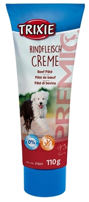 تصویر خمیر تشویقی گوشت گاو Trixie مدل Rindfleisch Creme مخصوص سگ ها