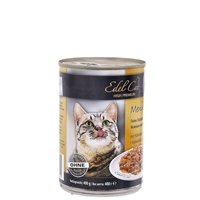 تصویر کنسرو گربه Deuerer مدل Edel Cat با طعم مرغ و اردک - 400 گرم