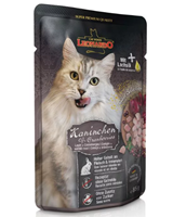 تصویر پوچ Leonardo مخصوص گربه بالغ با طعم گوشت خرگوش و زغال اخته - 85 گرم