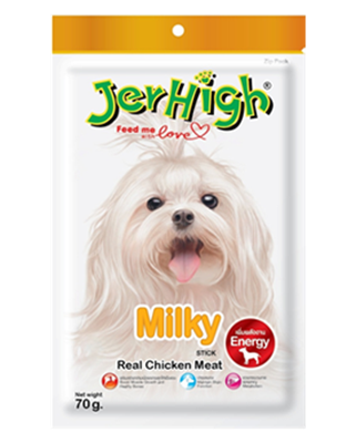 تصویر تشویقی سگ با طعم شیر JerHigh
