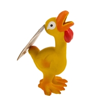 تصویر اسباب بازی بوقلمون Karlie Flamingo مدل Lat'x' Toy مخصوص سگ - رنگ زرد