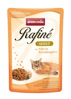 تصویر پوچ Rafine مخصوص گربه تهیه شده از گوشت بوقلمون و هویج - 100 گرم