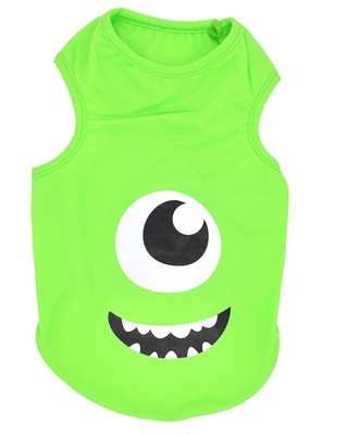 تصویر لباس سگ و گربه با طرح شخصیت Mike Wazowski سایز 2XL