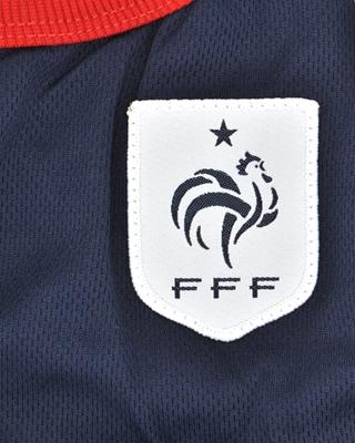 تصویر لباس سگ و گربه با طرح تیم ملی فرانسه XL