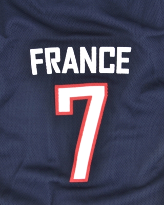 تصویر لباس سگ و گربه با طرح تیم ملی فرانسه L