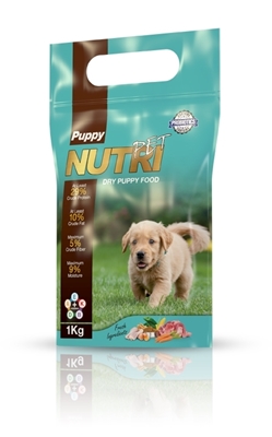 تصویر غذای خشک مخصوص سگ NutriPet با طعم گوشت مرغ - 2 کیلوگرم