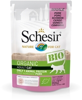 تصویر پوچ مخصوص سگ schesir مدل Bio تهیه شده از گوشت خوک - 85گرم