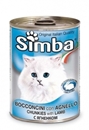 تصویر کنسرو Simba مخصوص گربه تهیه شده از گوشت گوسفند - ۴۱۵ گرم