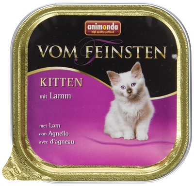 تصویر ووم Feinsten مخصوص بچه گربه Animonda با طعم گوشت بره-100 گرم