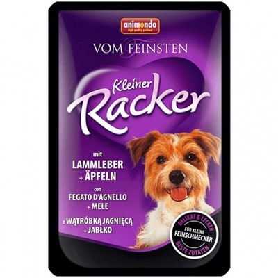 تصویر پوچ مخصوص سگ Animonda مدل Racker با طعم گوشت بره و سیب