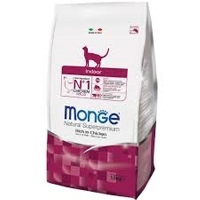 تصویر غذای خشک مخصوص گربه Monge تهیه شده از گوشت مرغ - 400گرم