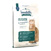 تصویر غذای خشک مخصوص گربه بالغ Sanabelle مدل Outdoor مناسب برای گربه های خارج از خانه - 400 گرم