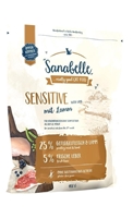 تصویر غذای خشک مخصوص گربه بالغ Sanabelle مدل Sensitive مناسب برای گربه های بد اشتها تهیه شده از گوشت گوسفند - 2 کیلوگرم