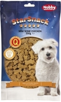تصویر اسنک تشویقی سگ StarSnack مدل Mini Bones با طعم مرغ