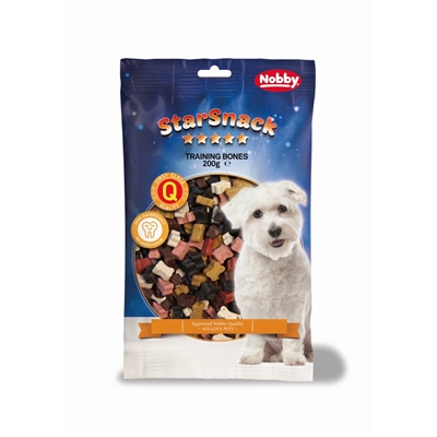 تصویر اسنک تشویقی سگ StarSnack مدل Training Bones بدون قند