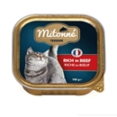 تصویر  ووم گربه Mitonne با طعم گوشت گوساله