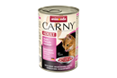 تصویر کنسرو Carny حاوی انواع گوشت مناسب برای گربه بالغ - 400 گرم