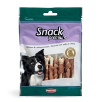 تصویر  غذای تشویقی سگ مرغ و استخوان های کلسیمی Snack Premium