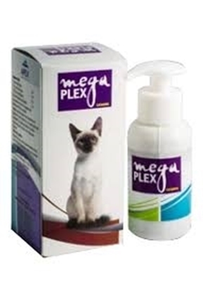 تصویر  شربت مولتی ویتامین مخصوص گربه Mega Plex - 100ml