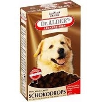 تصویر  تشویقی سگ مدل schokodrops   شکلاتی - 250گرم