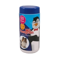 تصویر  دستمال مرطوب 50تایی Mr.Pinguin مخصوص حیوانات - 50عدد