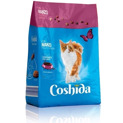 تصویر  غذای خشک Coshida مخصوص گربه های بالغ تهیه شده از گوشت ماهی سالمون - 2 کیلوگرم