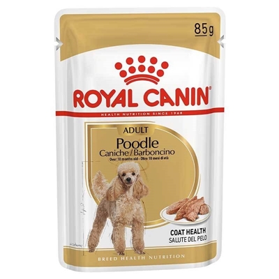 تصویر  پوچ سگ مخصوص نژادpoodle محصول برند Royal canin