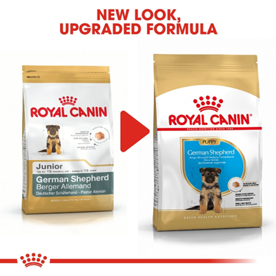 تصویر  غذای خشک Royal canin مخصوص نژاد German Shepherd تا 15 ماه - 3 کیلوگرم