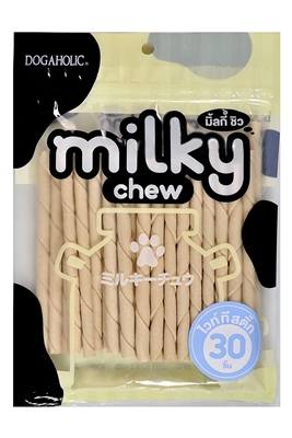 تصویر  تشویقی Milky chew فلورایدی مدادی 30 عددی با طعم شیر