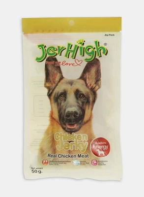 تصویر  تشویقی Jerhigh مدل Chicken Jerky مخصوص سگ - 70 گرم