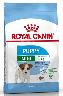 تصویر غذای خشک Royal Canin مدل mini puppy  مخصوص توله های سگ نژاد کوچک  - ۴ کیلوگرم