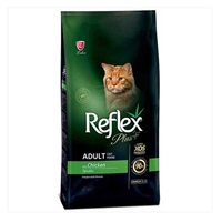 تصویر  غذای خشک Reflex Plus تهیه شده از گوشت مرغ مخصوص گربه بالغ - 1.5 کیلوگرم