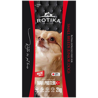 تصویر  غذای خشک Rotika مخصوص توله سگ نژاد کوچک  - 2 کیلوگرم