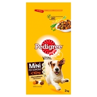 تصویر  غذای خشک Pedigree مخصوص سگ بالغ تهیه شده از گوشت مرغ -2کیلوگرم