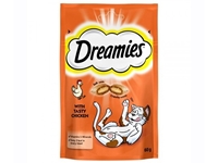 تصویر  تشویقی Dreamies مخصوص گربه تهیه شده از مرغ - 60گرم